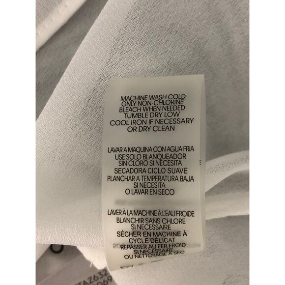 Calvin Klein Twist Front Top Women's Size XS/TP Marble NEW - Picture 8 of 9